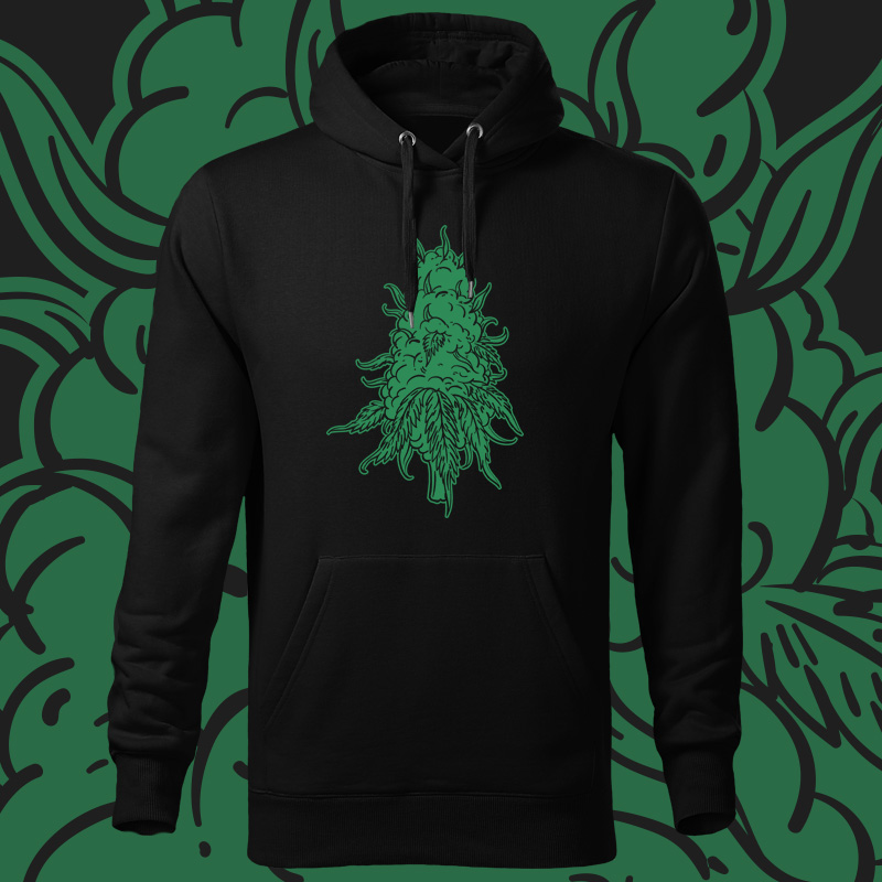 Rasta reggae mikina ganja