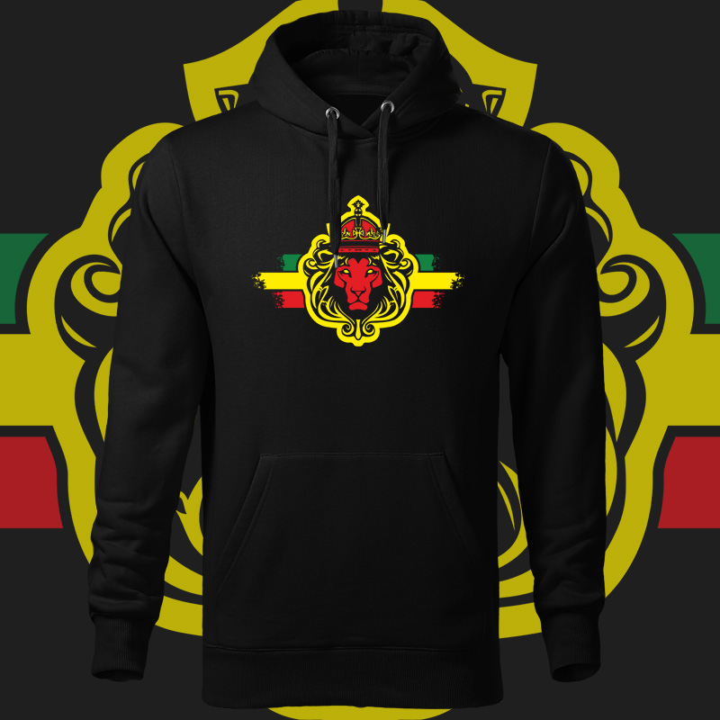 Rasta reggae mikina lion