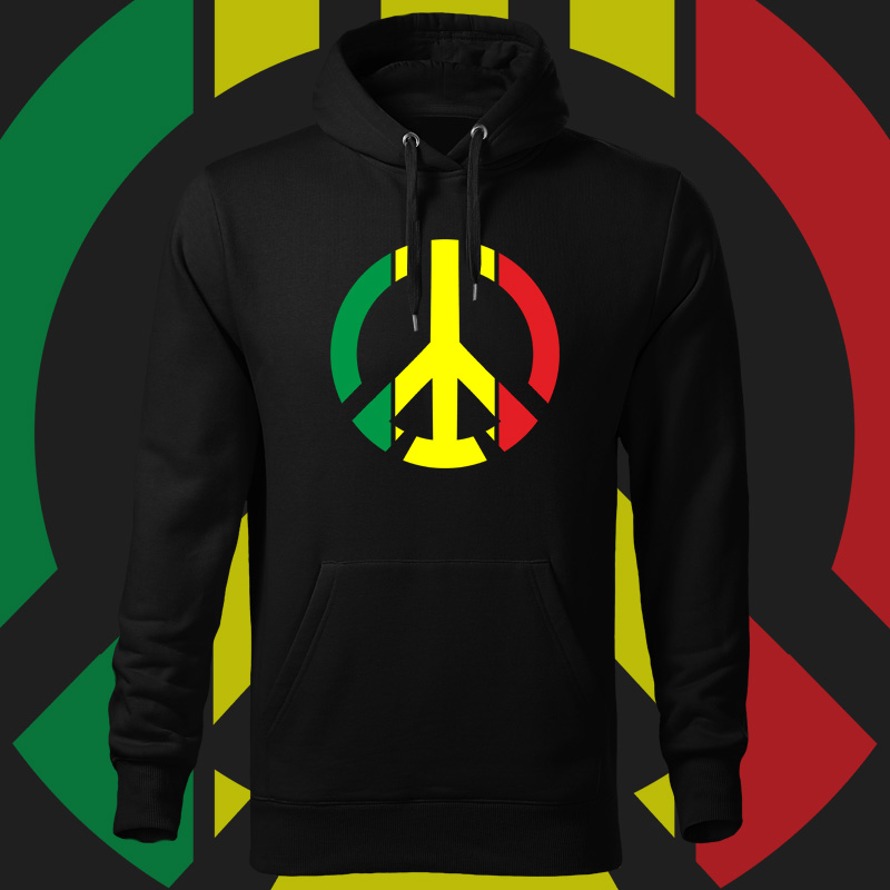 Rasta reggae mikina peace