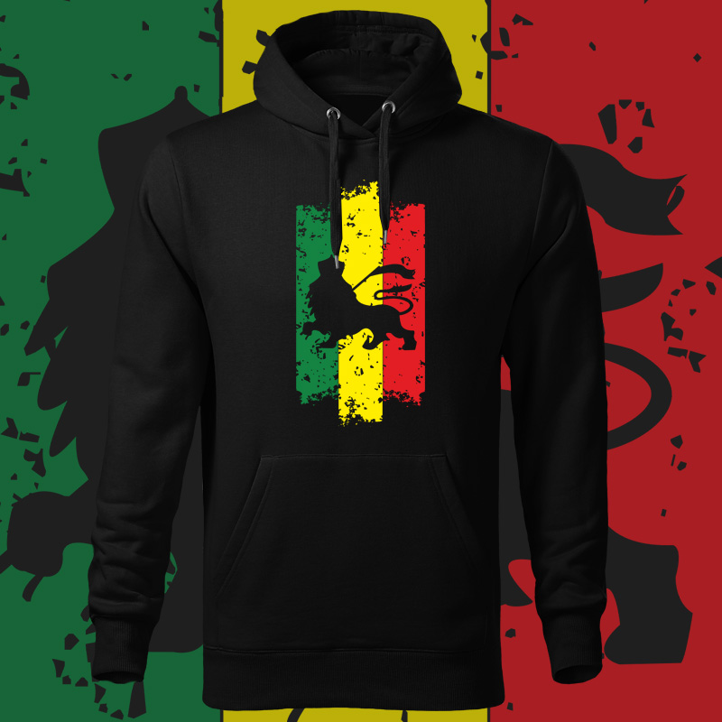Rasta reggae mikina lion