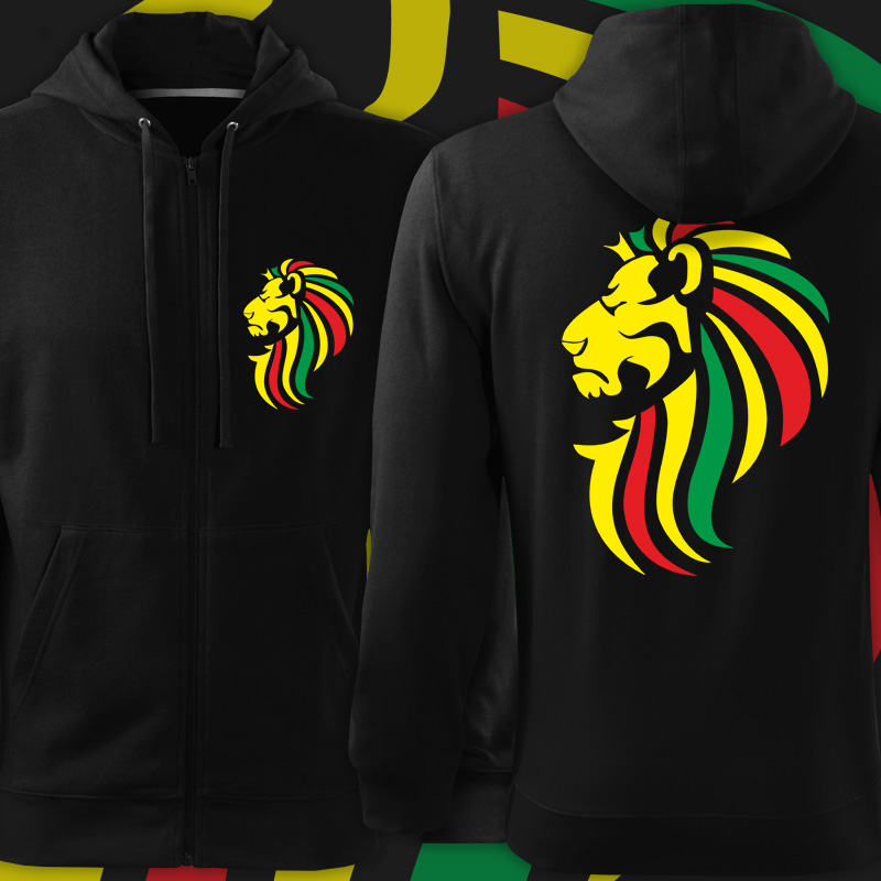 Rasta reggae mikina lion