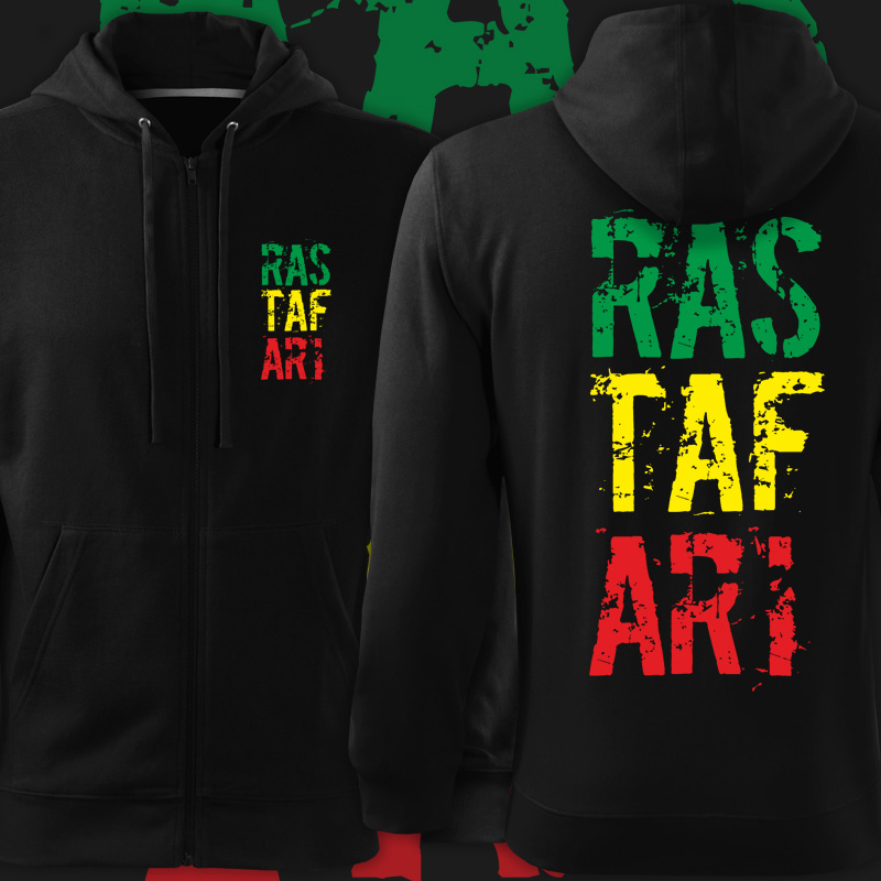 Rasta reggae mikina rastafari
