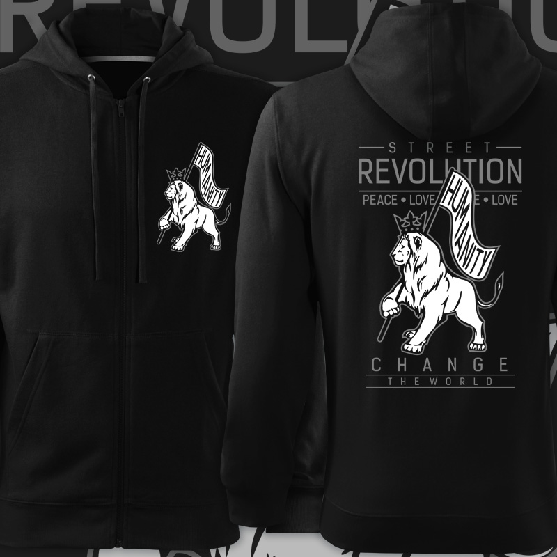 Rasta reggae mikina revolution
