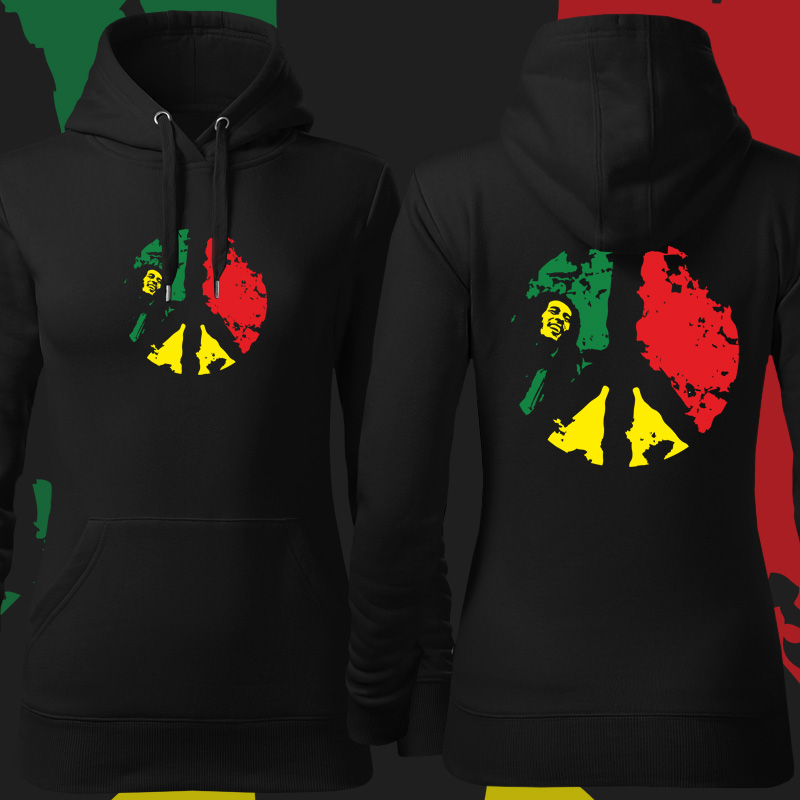 Rasta reggae mikina dámská