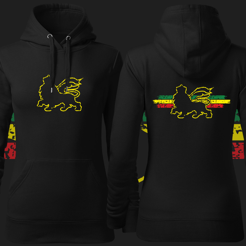 Rasta reggae mikina dámská