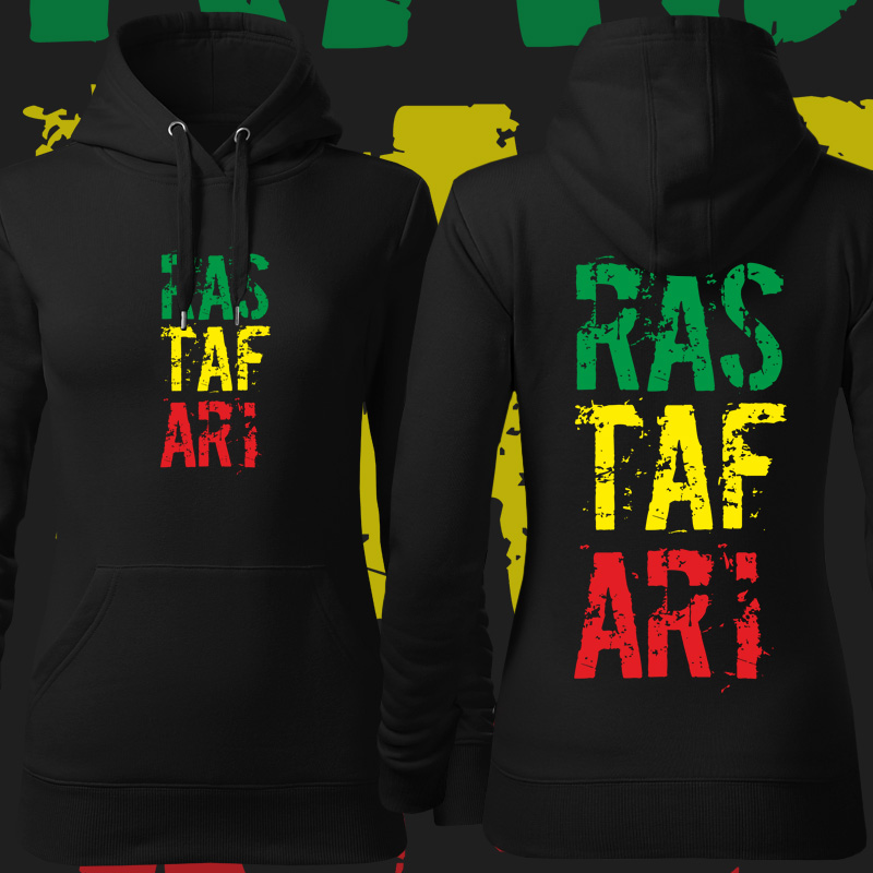 Rasta reggae mikina dámská