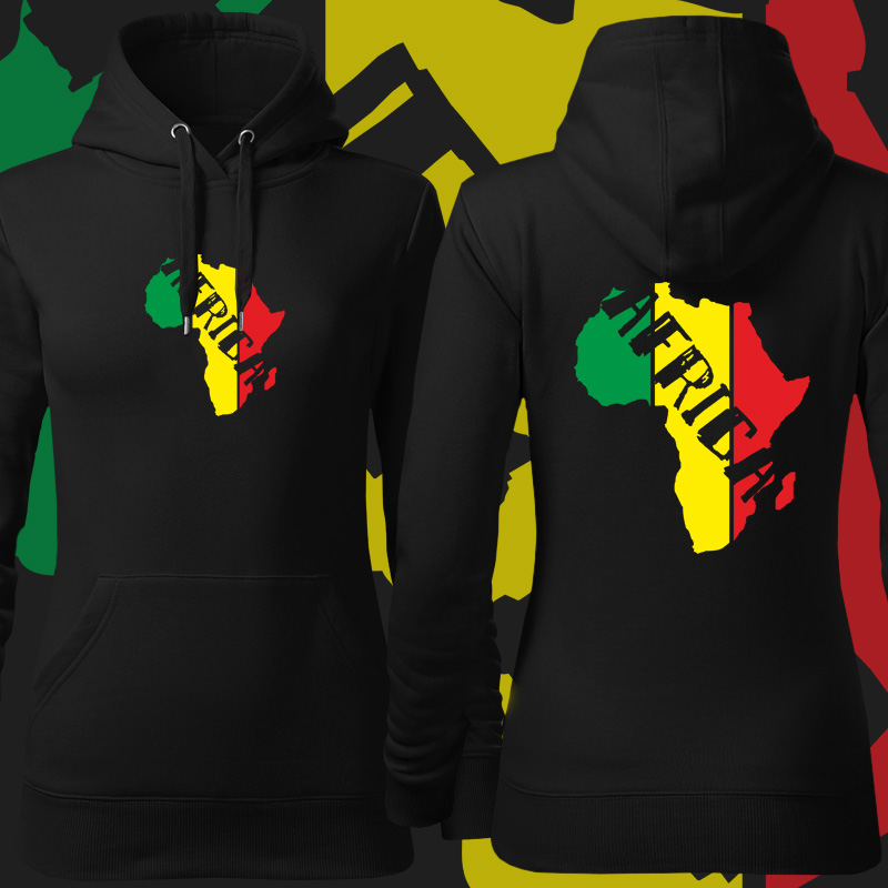 Rasta reggae mikina dámská