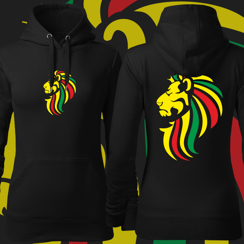 Rasta reggae mikina dámská