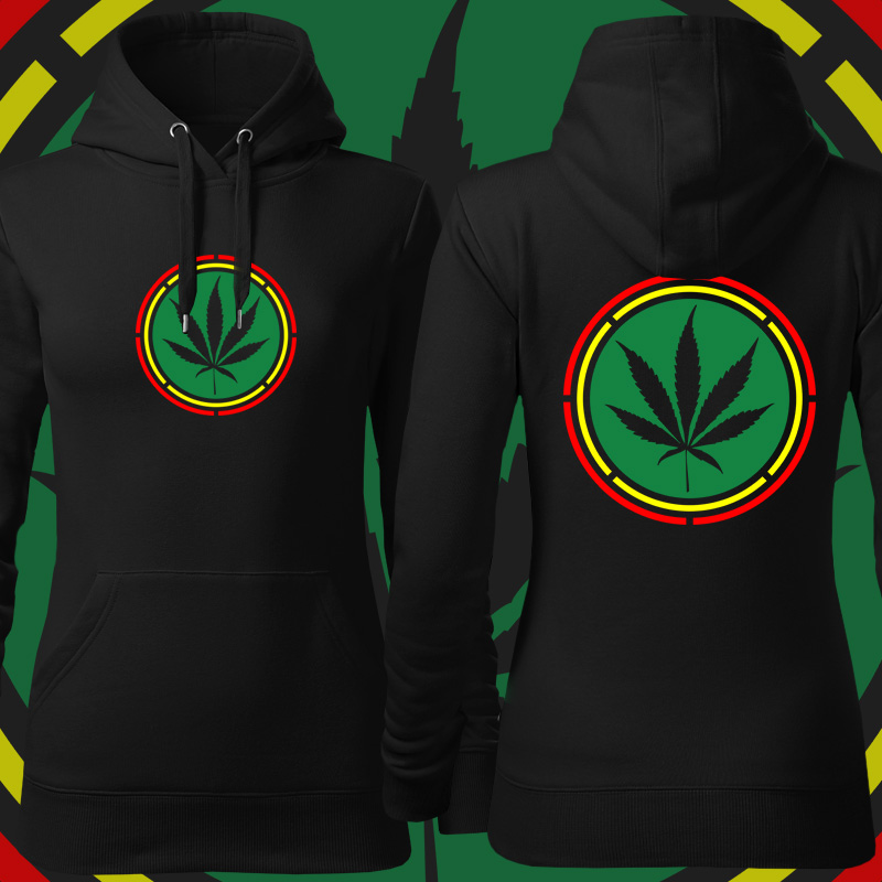 Rasta reggae mikina dámská