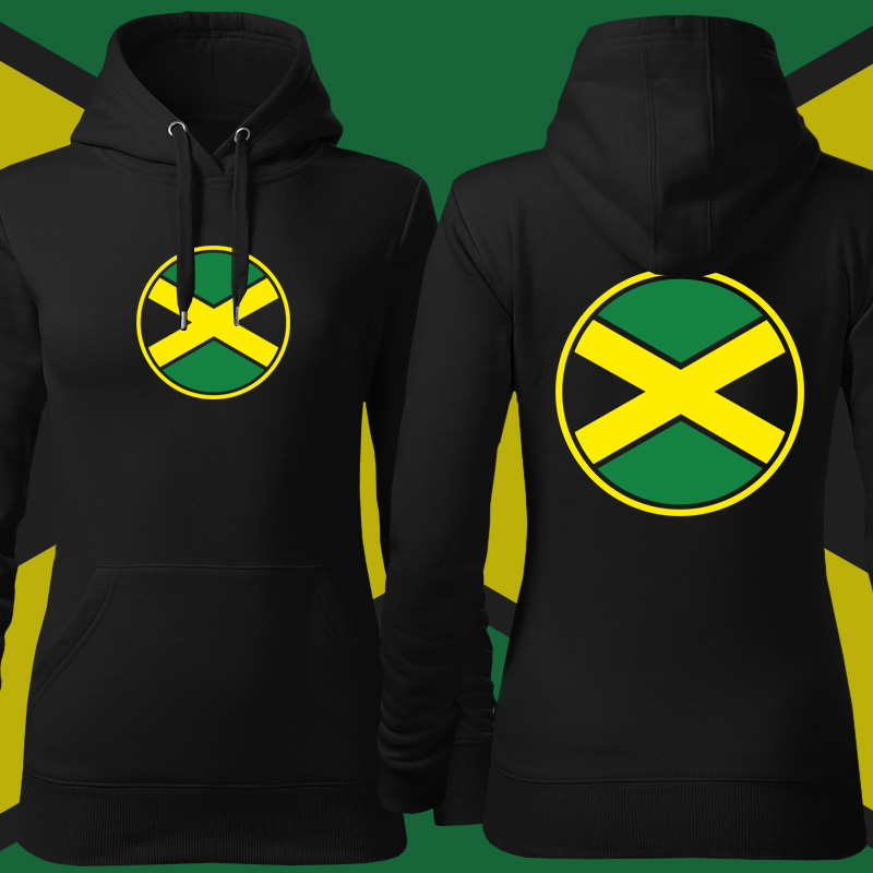 Rasta reggae mikina dámská