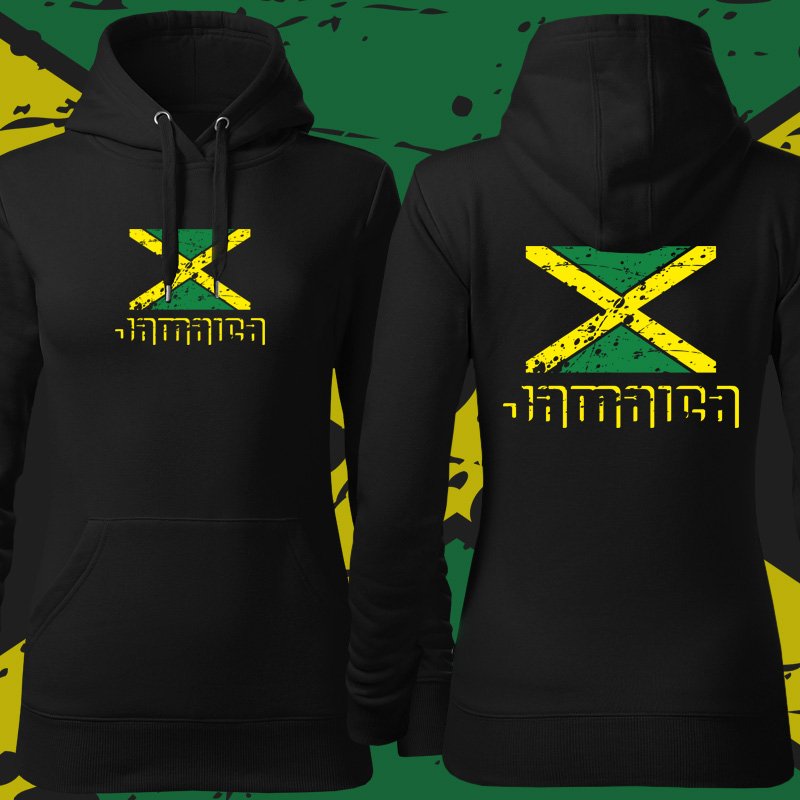 Rasta reggae mikina dámská