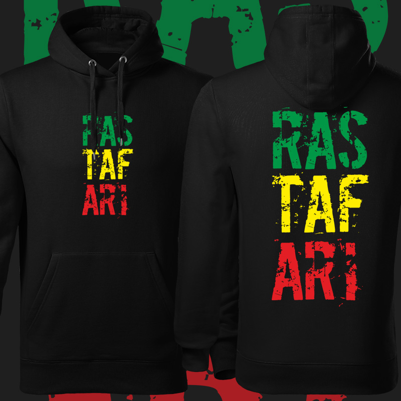 Rasta reggae mikina rastafari