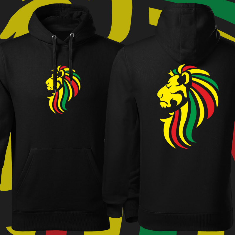 Rasta reggae mikina lion