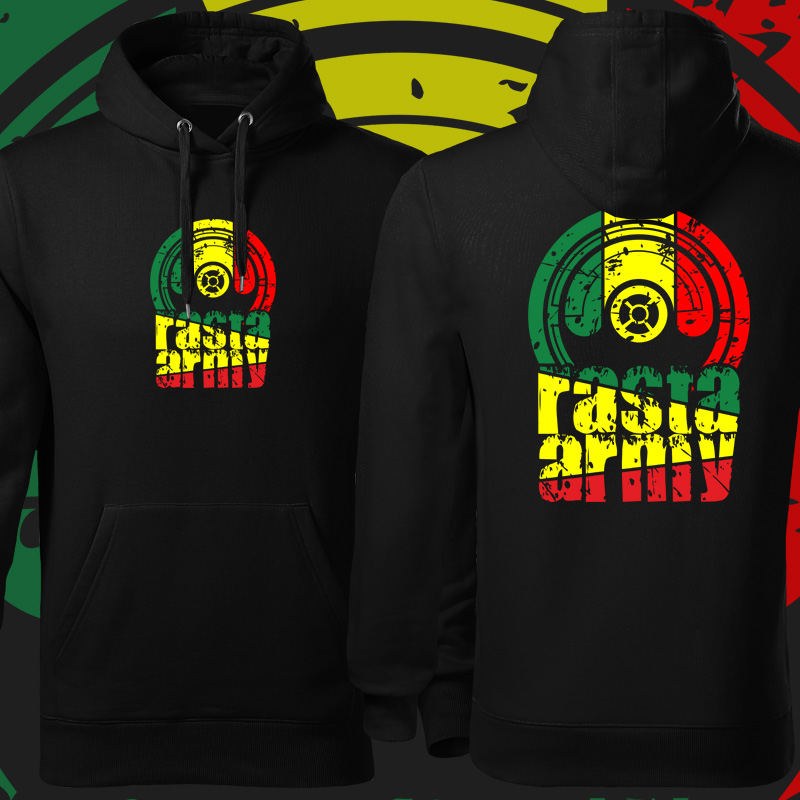 Rasta reggae mikina Rasta army