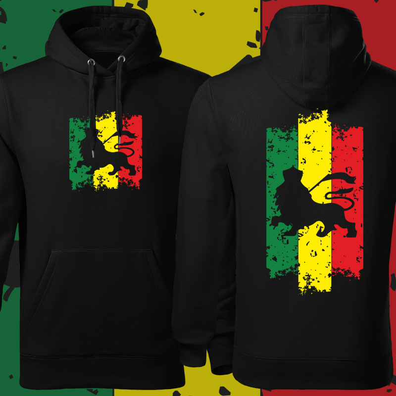 Rasta reggae mikina lion