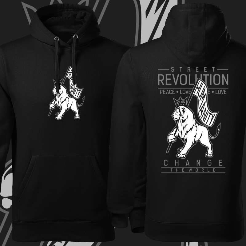 Rasta reggae mikina revolution