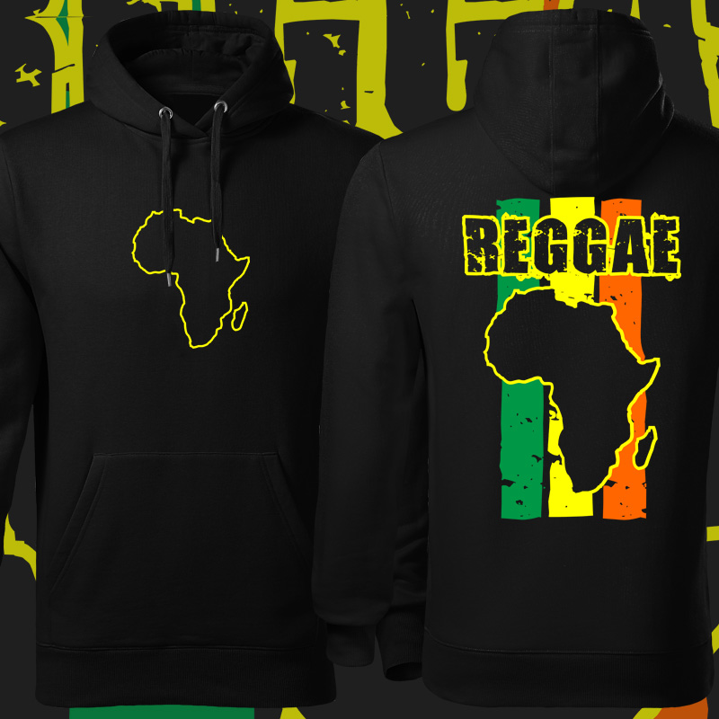 Rasta reggae mikina africa reggae