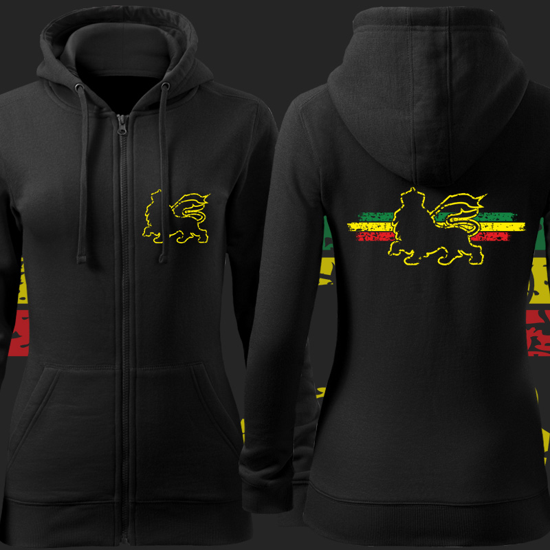 Mikina rasta reggae dámská
