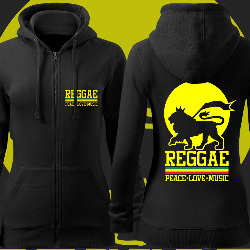 Mikina rasta reggae dámská