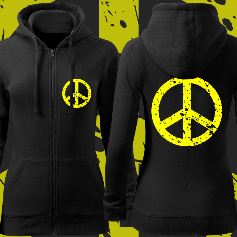 Mikina rasta reggae dámská peace