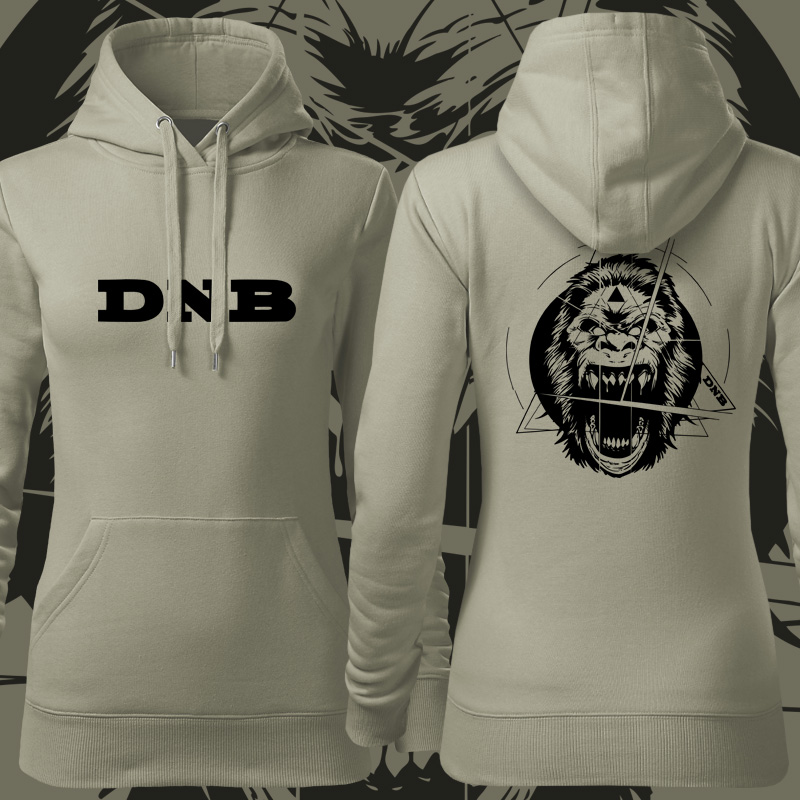 Dnb drum and bass mikina monkey