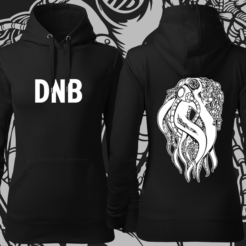 Dnb drum and bass mikina octopus