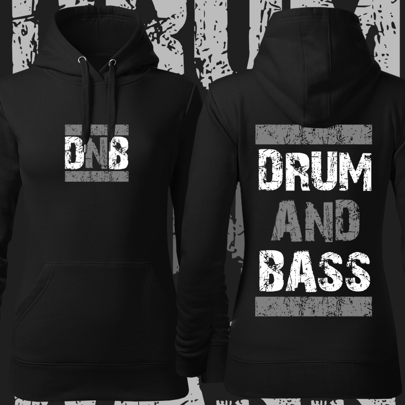 Dnb drum and bass mikina