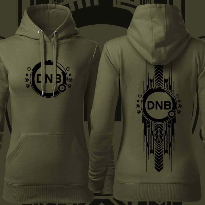 Dnb drum and bass mikina