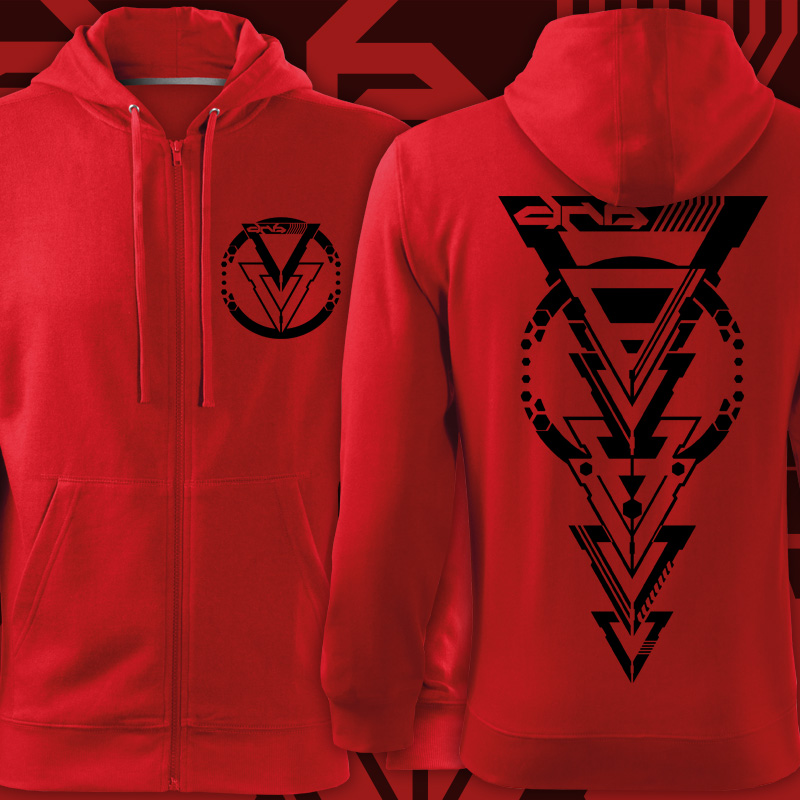 Mikina zip dnb drum and bass