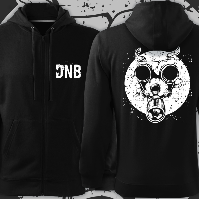 Mikina zip dnb drum and bass