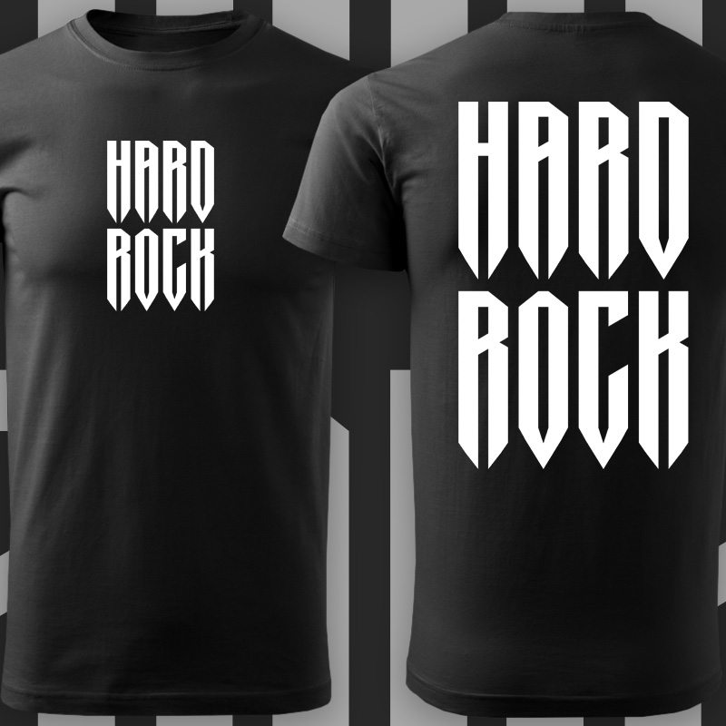 Tričko hard rock pánské