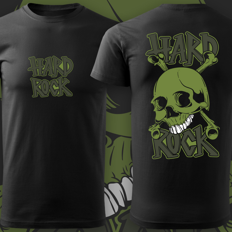 Tričko hard rock pánské
