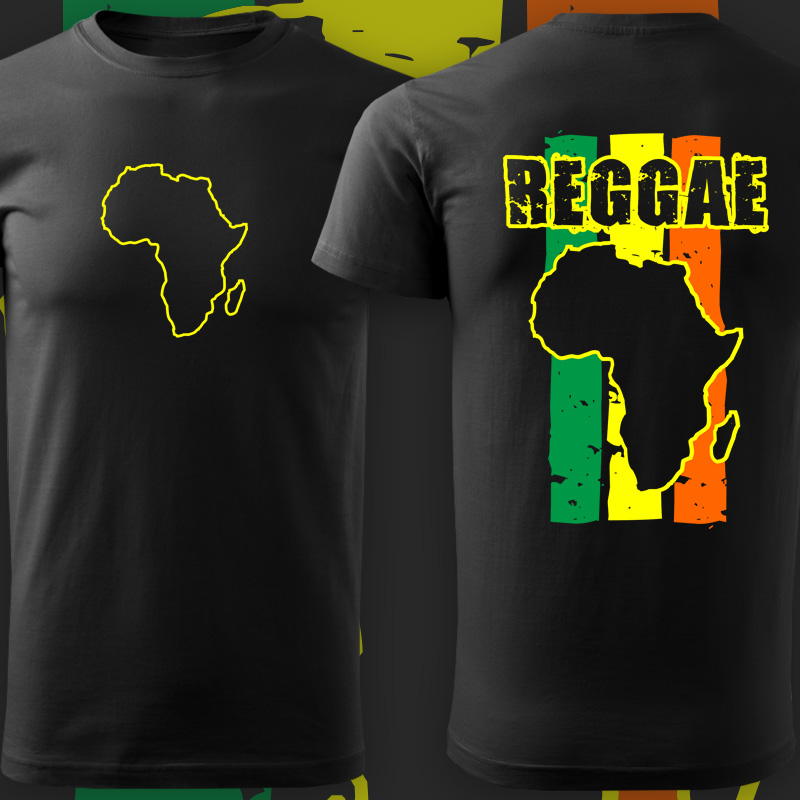 Tričko reggae pánské 