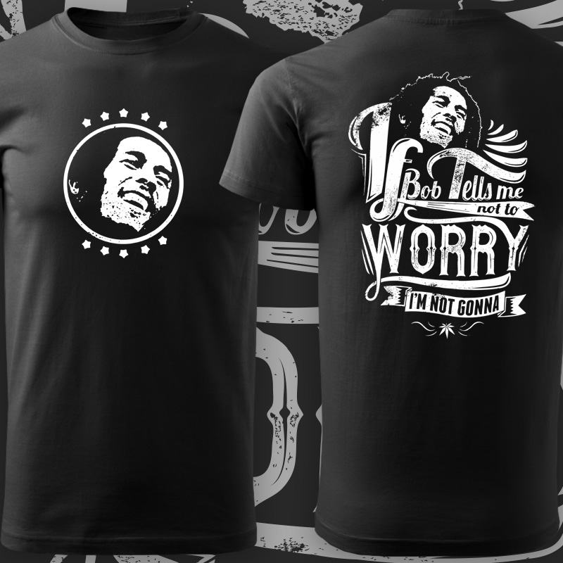 Tričko Bob Marley pánské 