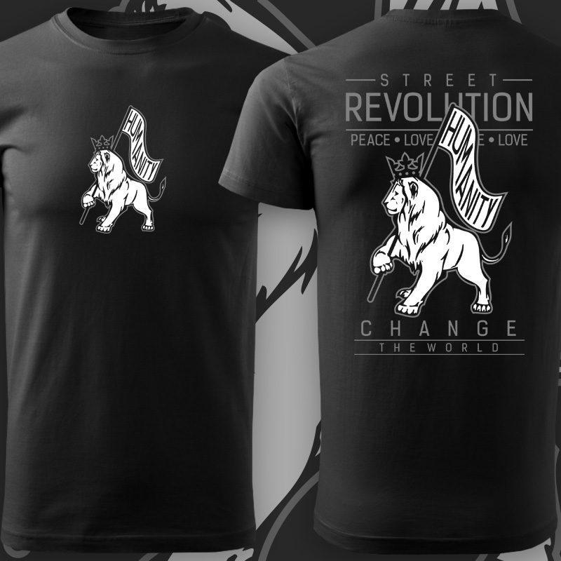 Tričko street revolution pánské 