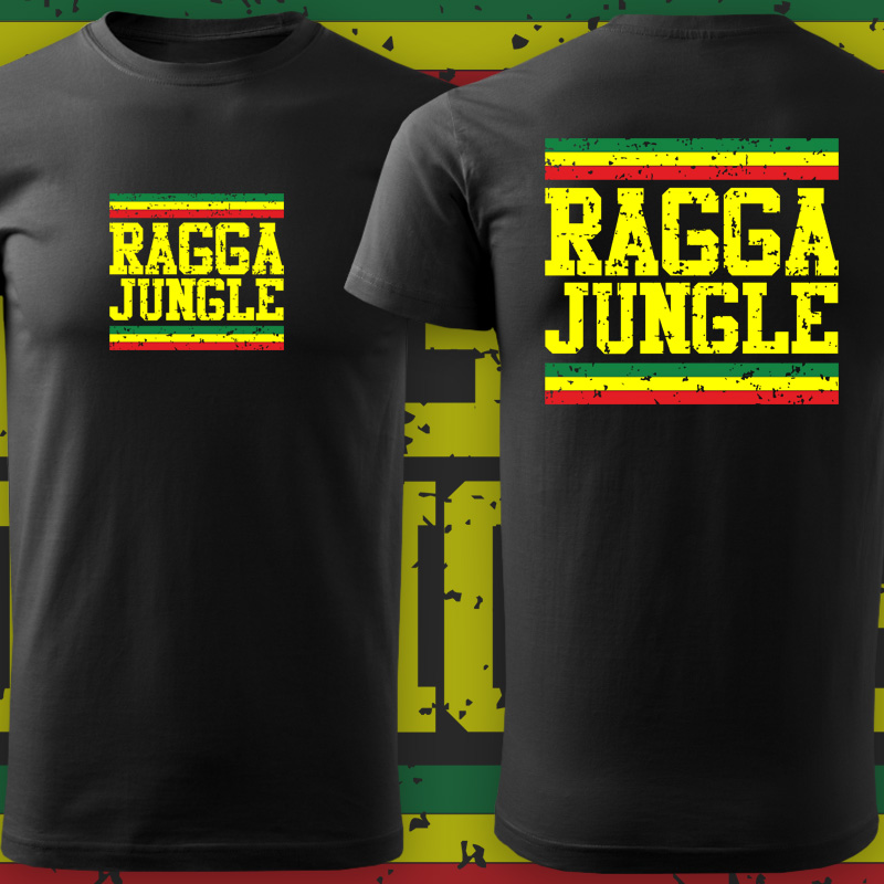 Tričko ragga jungle pánské 