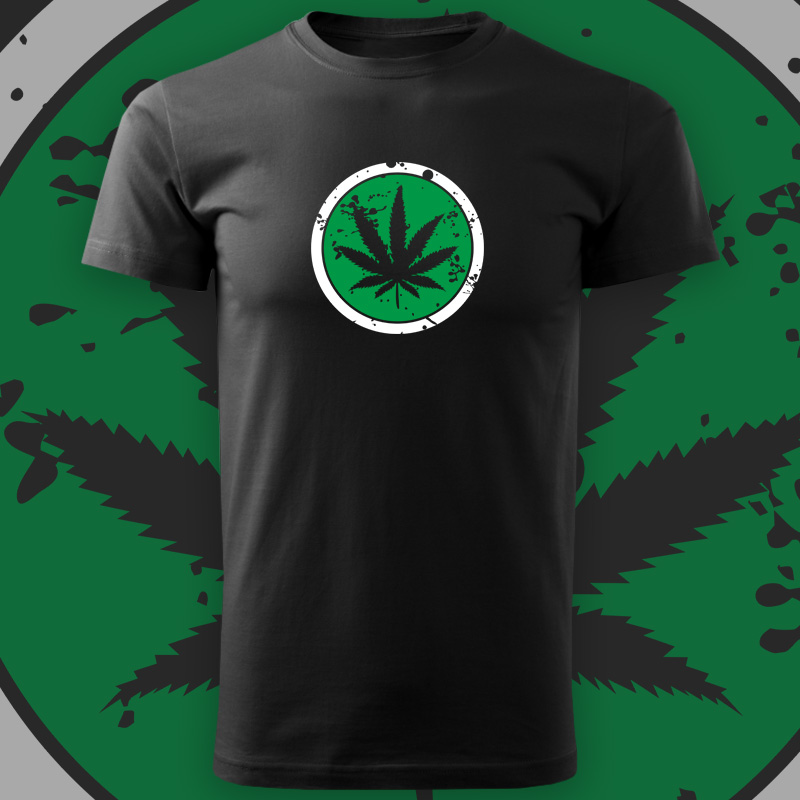 Tričko marihuana pánské