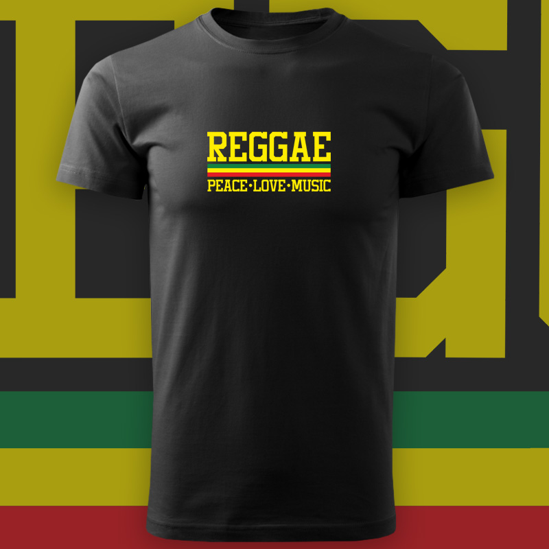 Tričko reggae pánské