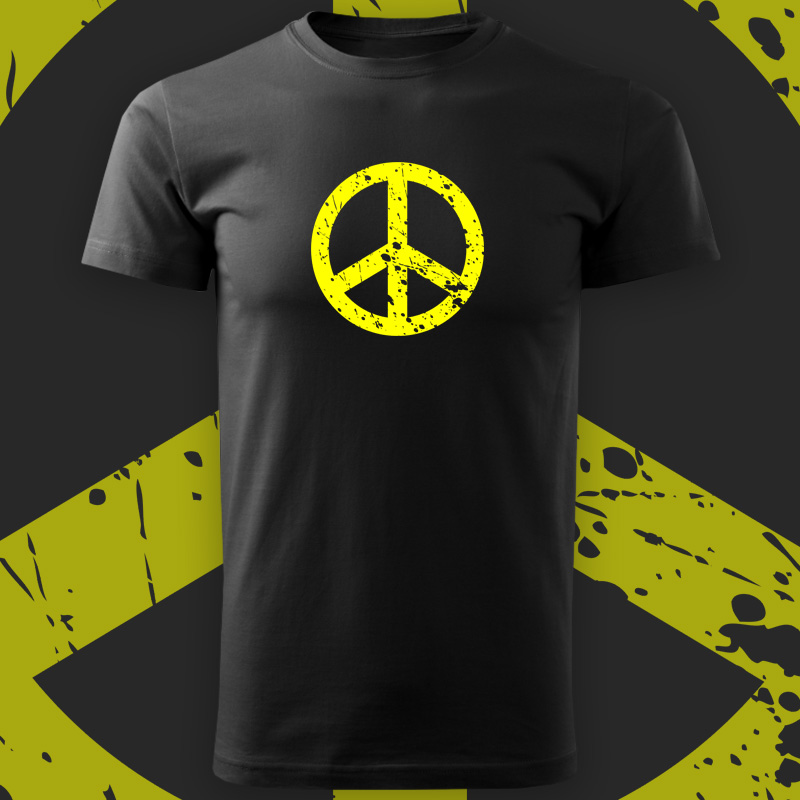 Tričko peace pánské