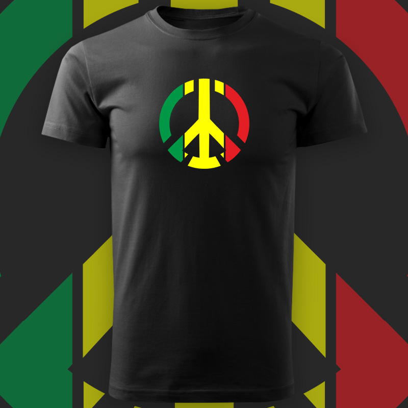 Tričko peace pánské