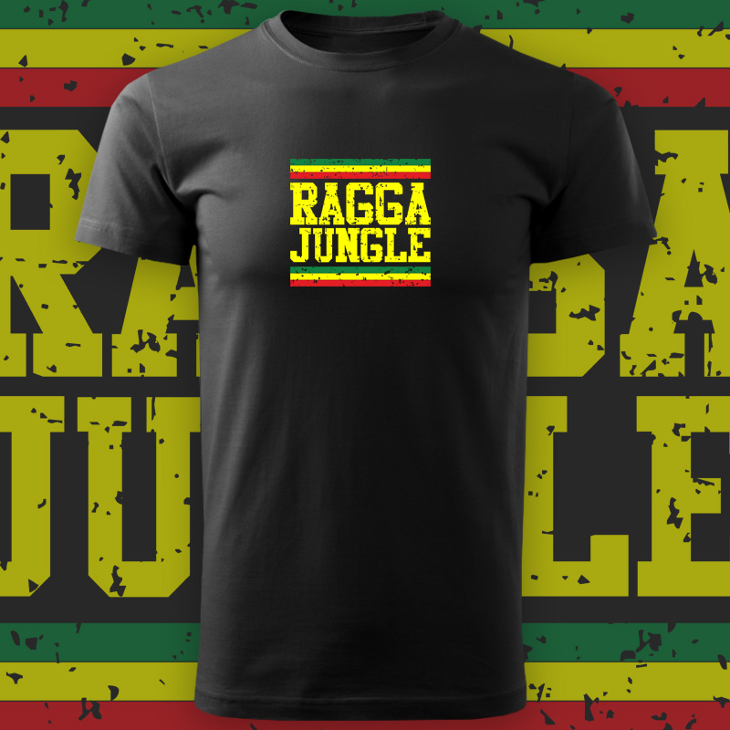 Tričko ragga jungle pánské