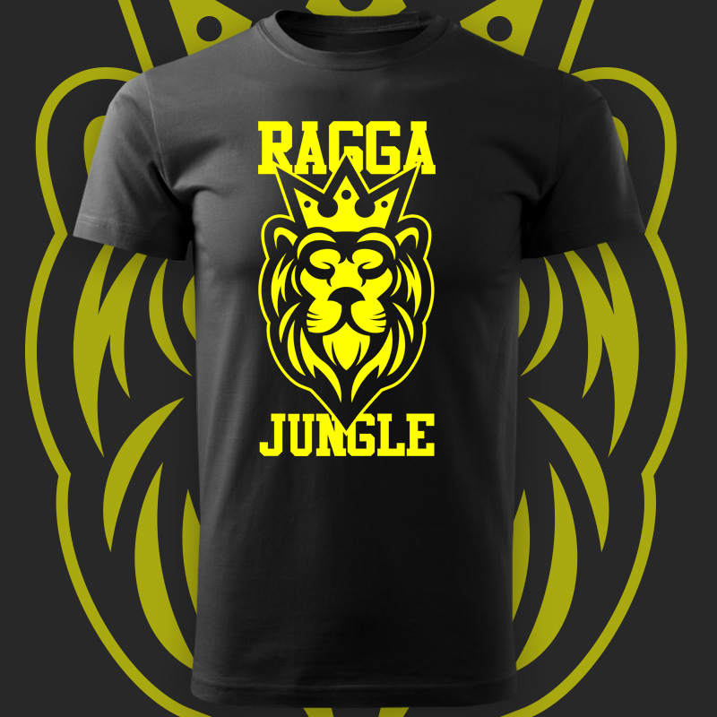 Tričko ragga jungle pánské