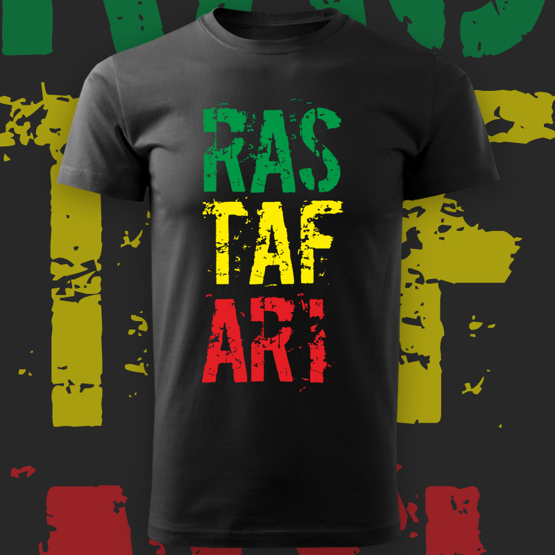 Tričko rastafari pánské