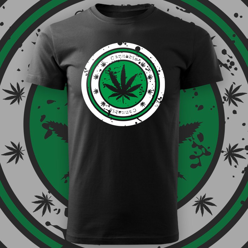 Tričko cannabis pánské