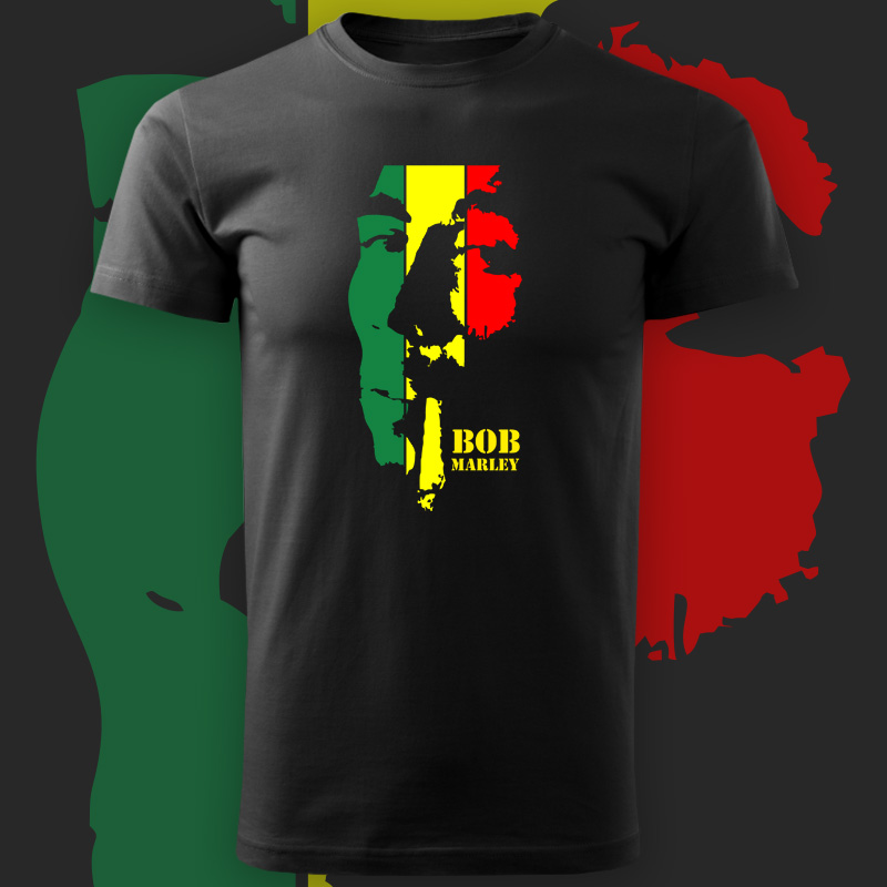Tričko Bob Marley pánské