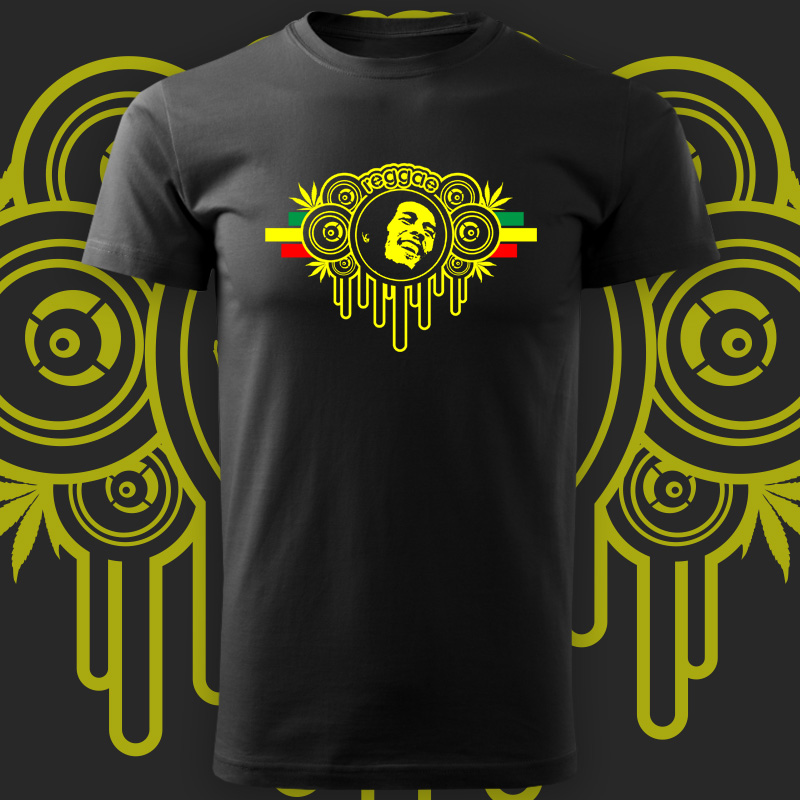 Tričko Bob Marley pánské
