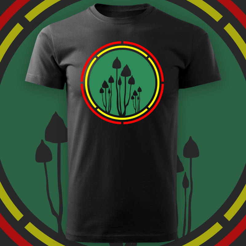 Tričko magic mushrooms pánské
