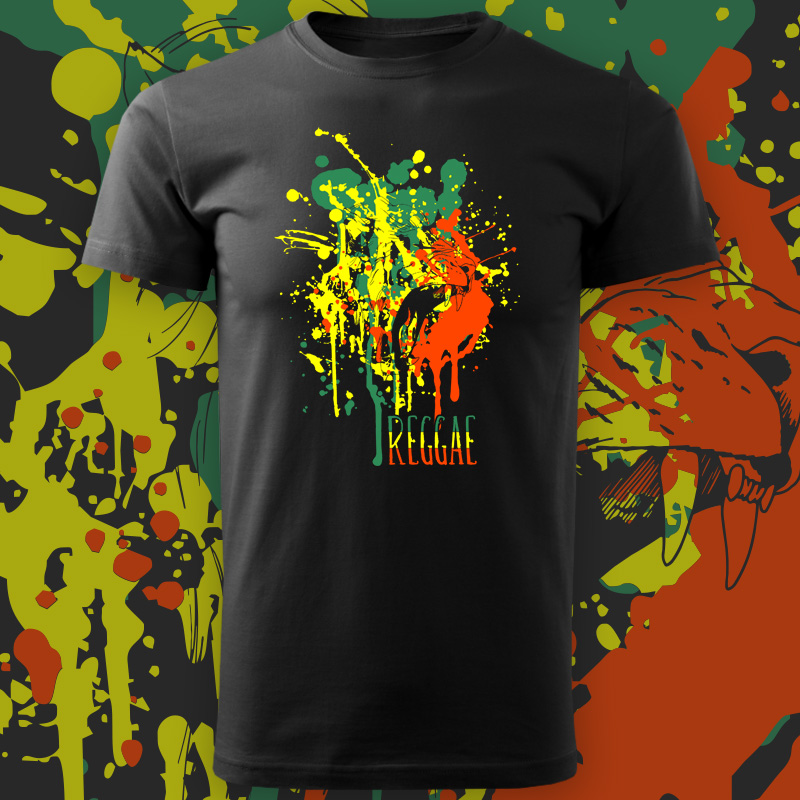 Tričko reggae pánské