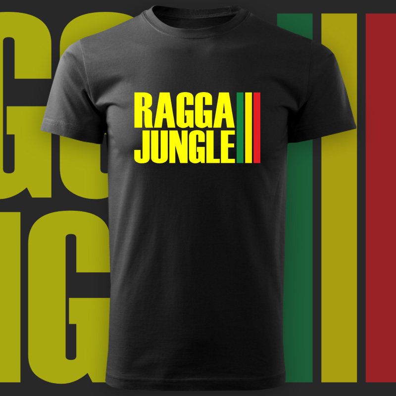 Tričko ragga jungle pánské