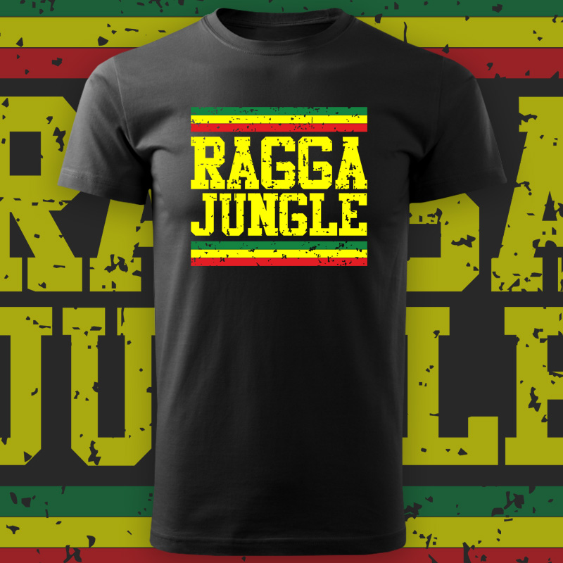 Tričko ragga jungle pánské